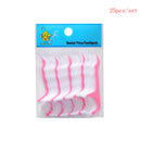 25Pcs Teeth Toothpick Dental Floss Flosser Picks Stick Oral Care Tooth Cleane Bj