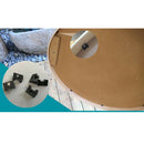 100Pcs Picture Frame Turn Buttons Plastic Frame Clip Board Button Fasteners