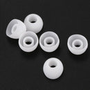 50 Pcs White Earbud Headphone In Ear Buds Tip Cover Replacement E8A4