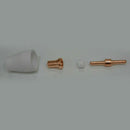 100Pcs Extended Tips 18866L Plasma Nozzles Lg-40 Pt-31 Cutter Welding Suppl