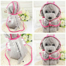 Transparent Pet Dog Raincoat Pvc Waterproof Raincoat Pet Puppy Raincoat XL