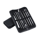 9Pcs Stainless Steel Acne Extractor Removing Tool Face Skin Care Blackhead  D5H3