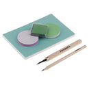 6 Pieces/set DIY Rubber Stamp Carving Block Kit with Cutter Art Chisels Tools