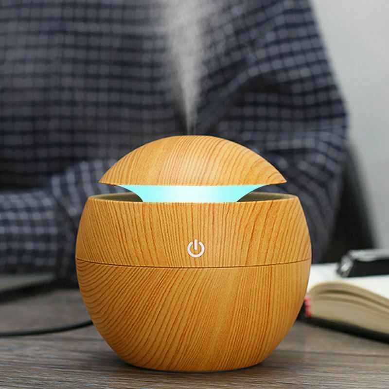 USB Aroma Humidifier ESSential Oil Diffuser Ultrasonic Cool Mist Humidifier G9P9