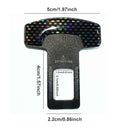 2PCS Car Universal Seat Belt Extender Safety Belts Heavy Duty Buckle Clip