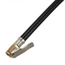 Car Truck 1/2" Male Thread Rubber Inflating Hose Air Tire Inflator 16.3" T9F5