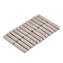 24 Pieces Alnico 5 Guitar Pickup Magnet Rod Pole Slug Pickup Parts 18mm