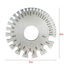 0-36 Round Awg Wire Gauge Thickness Ruler Gauge Diameter Steel Measurer Too