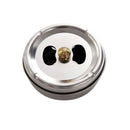 Practical Stainless Steel Smoking Ashtray Lid Rotation Fully Enclosed Asht TA3C