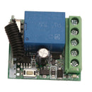 DC 12V Relay 1CH Wireless RF Remote Control Switch Transmitter 433MHz  ZHI MFV