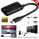 USB C Type C to HDMI Adapter Converter Cable for Android Phone Smartphone HD TV