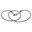 3-Pin XLR Male to Female miniphone Extension cable 1M D4X1