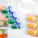 Can Storage Box 4 Holes Durable Kitchen For Refrigerator With Handle