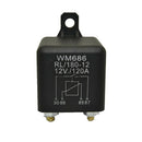 12V Charge Relay Car Van 120A Amp ON/OFF 4 Pin Heavy Duty Split Van Boat WM686