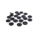Universal Clip Seat Belt Stopper Buckle Button Fastener Safety Black Car Pa A7T4