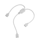 4 pin divider adapter cable for 1 to 2 LED RGB color, light bar connector