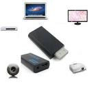 3.5mm Audio Output Jack Wii to HDMI Wii2HDMI Full HD FHD 1080P Converter Ad