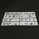 8pcs/set DIY Photo Album Scrapbooking Template Drawing Ruler Painting Tools