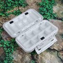 Double Layer Hard Plastic Fishing Box For Baits Sinkers Fishing Tackle Case A