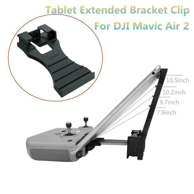Drone Transmitter Tablet Holder Tablet Extended Bracket Clip for DJI Mavic Air 2