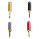 4Pieces Replacement 2.5mm Stereo 3 Pole Male Connector Plug Jack