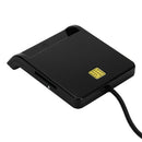 608 Smart Card Reader for Bank Card IC ID SIM TF Card Reader for Win 10 8 7 A