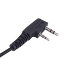 Interphone Throat Mic Two-way Radio With Winding Finger PTT K-head For BAOFENG