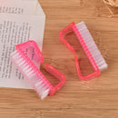 1Pc Pro Acrylic Powder Nail Clean Cleaning Brush Finger Nail Art Tools Kit LJ