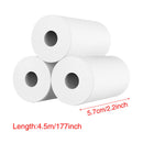 10rolls Refill Printing Paper for Kids Camera Smooth Thermal Instant Print Paper