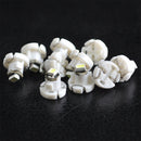 10x T4 T4.2 Neo Wedge 1-SMD White LED Cluster Instrument Dash Climate Bulbs New