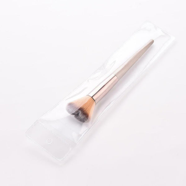 Pro Wood Handle Makeup Brush Powder Face Cosmetic Beauty Pen (Heart Brush) A#S