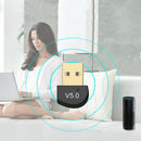 Bluetooth 5.0 PC USB Transmitter Wireless Audio Stereo Adapter Dongle Receiv: Kw
