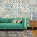 24pc Waterproof Tiles Mosaic Wall Stickers Kitchen Bathroom Adhesive Decor 150mm