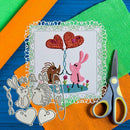 Heart Hedgehog Metal Cutting Dies for DIY Scrapbooking Embossing Stencils