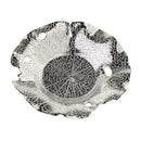 Durable Alloy Tea Cup Saucer Chinese Kung Fu Tea Drink Coaster for Home Office