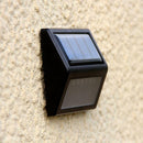 Solar Power Wall Light Outdoor Waterproof Lamp (Warm White Light) A
