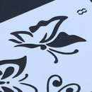 DIY Butterfly Ruler Template Photo Album Hollow Stencils Decor Drawing Tool
