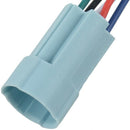 16mm Blue On Off LED 12V Latching Push Button Power Switch Waterproof