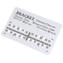20pcs Orthodontic Dental 3 Hooks 022" Slot Edgewise Metal Brackets BracesBX