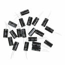 20 Pcs 1000uF 50V 105C Aluminum Electrolytic Capacitors 13x25mm