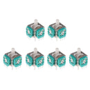 6 Packs Analog Joystick Buttons Repair Parts for Nintendo GameCube NGC