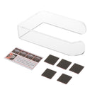 Modern Square Kitchen Paper Holder Wall Mounted Transparent Paper Hanger