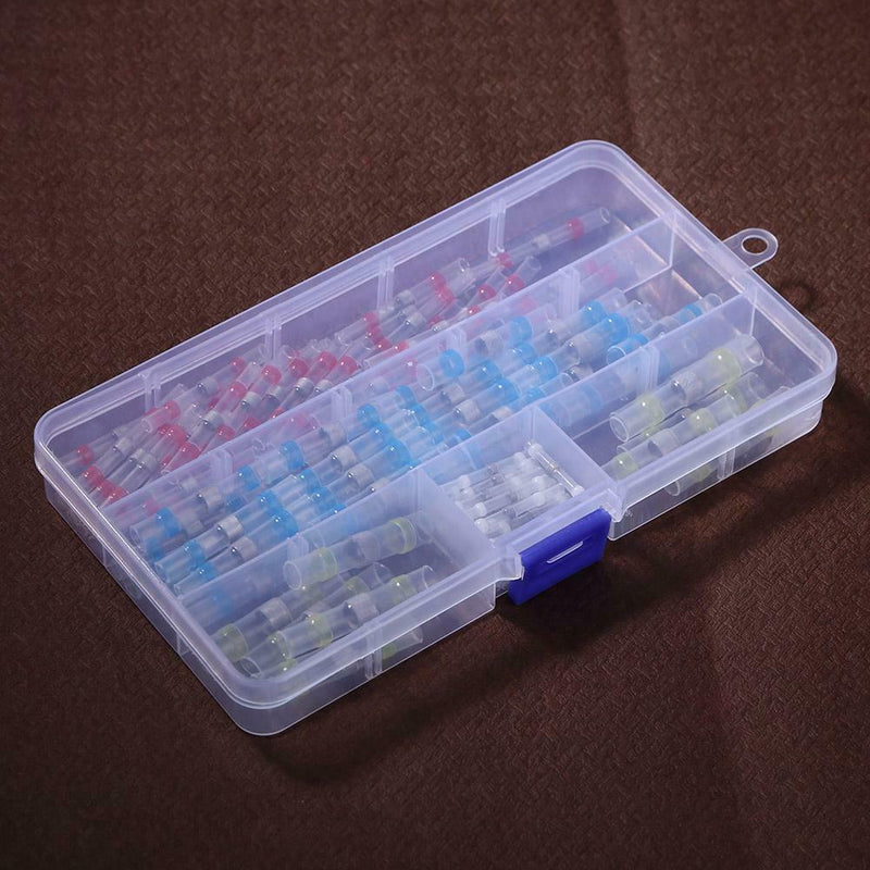 100pcs Waterproof Sealing 2:1 Electrical Heat Shrink Tube Cable Connectors