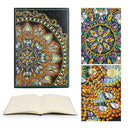 DIY Mandala Special Shaped Diamond Painting 50 Pages Sketchbook A5 Notebook