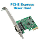 PCI-E  To DB9 Serial Port RS232  Controller Converter Transfer