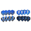 Indoor Darts 12Pcs Safety Darts Aluminum Alloy Darts 120 Plastic Darts Heads  OZ