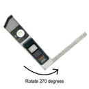 Electronic Protractor Ruler Digital Goniometer Angle Mat J7L1 Gauge Miter F L4W2