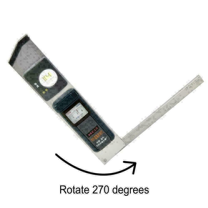 Electronic Protractor Ruler Digital Goniometer Angle Mat J7L1 Gauge Miter F L4W2