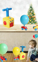 Fun Inertia Balloon Powered Car Toys Aerodynamics Inertial Kids Power 2020 F6Q3
