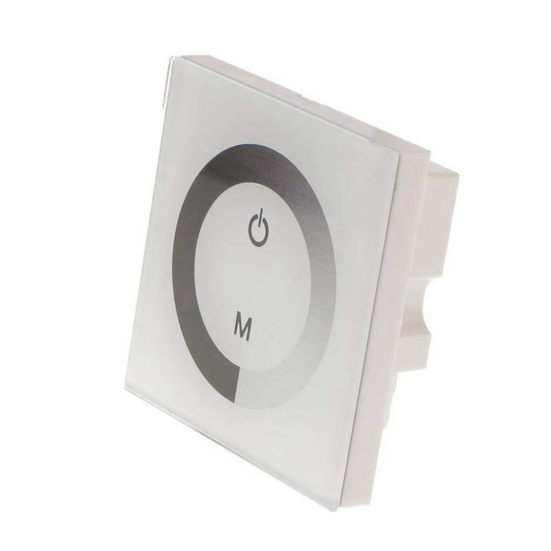 Press wall-mounted LED RGB strip controller to control 12V-24V switch dimme B6M2